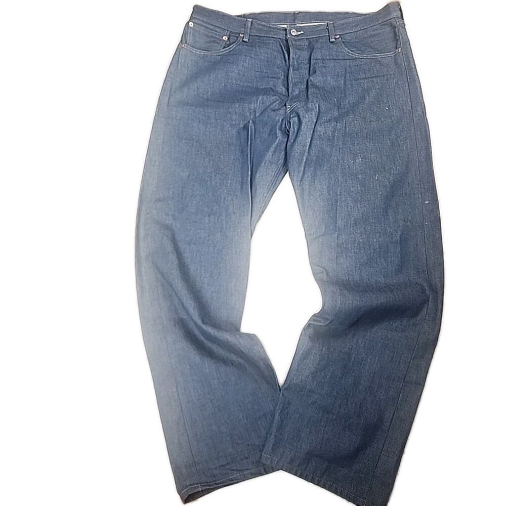 Vintage Levi's 501xx Button Fly Denim Jeans Dark Wash Size 40 x 32